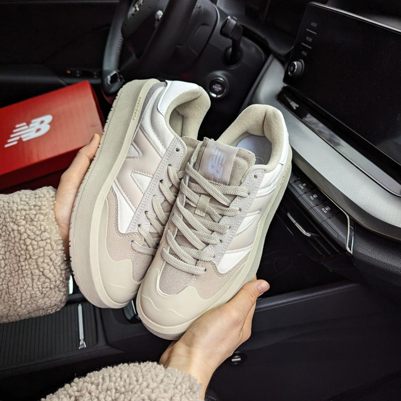 Женские кроссовки New Balance CT 302 Beige обувь Нью Беланс бежевые ...