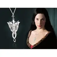 Кулон Арвен Евенстар 50 см. Подвеска Arwen Evenstar. Кулон из фильма Властелин Колец (Lord of The Rings)