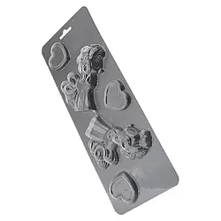 Пластикова форма для шоколаду