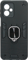 Накладка Motorola G54 5G Чорний Magnetic Armor Ring Honor