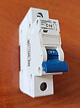 Автоматичний вимикач малогабаритний 1 полюс 1P 10A Lemanso LCB45-1C10 тип С 50Гц, фото 4