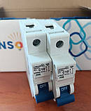 Автоматичний вимикач малогабаритний 1 полюс 1P 10A Lemanso LCB45-1C10 тип С 50Гц, фото 6