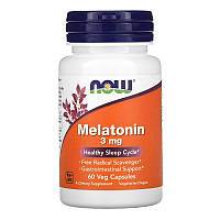 Мелатонин NOW Melatonin 3 mg (60 вега-капс)