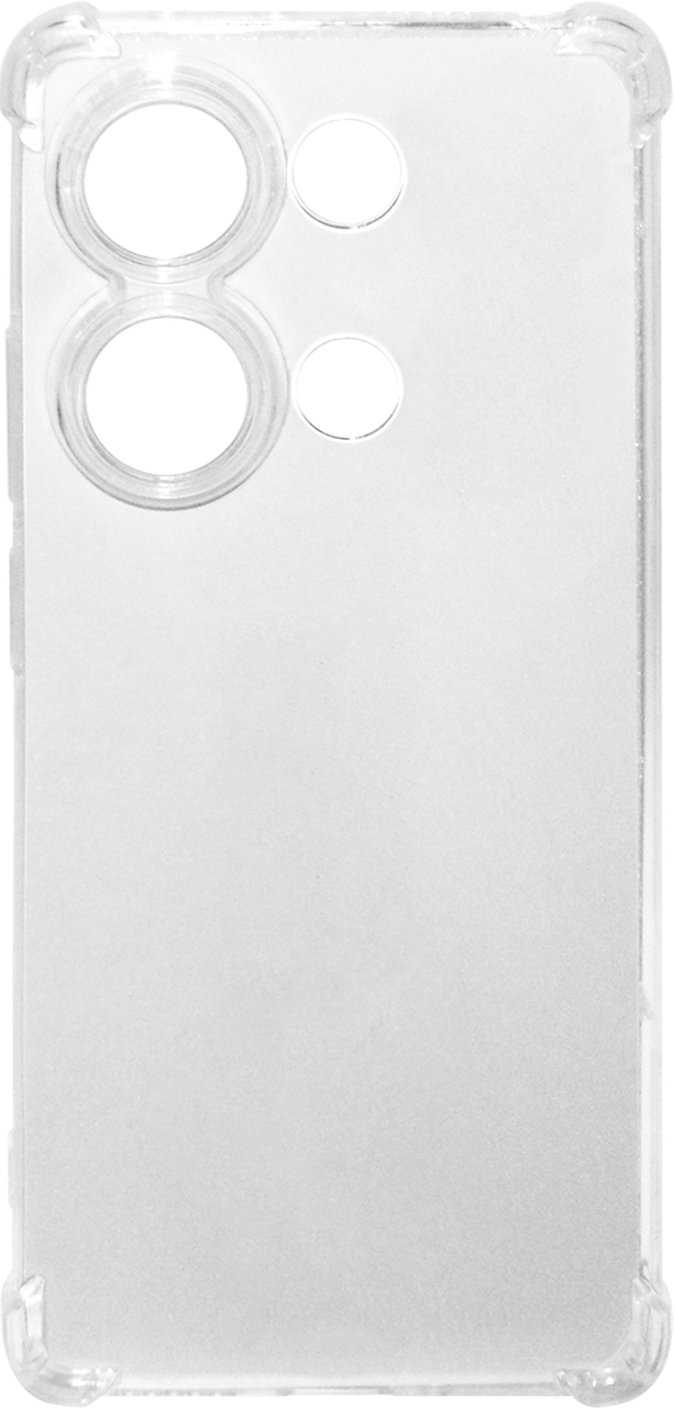 Силікон Xiaomi Redmi Note 13 Pro/Poco M6 Pro white 1.5mm Antishock