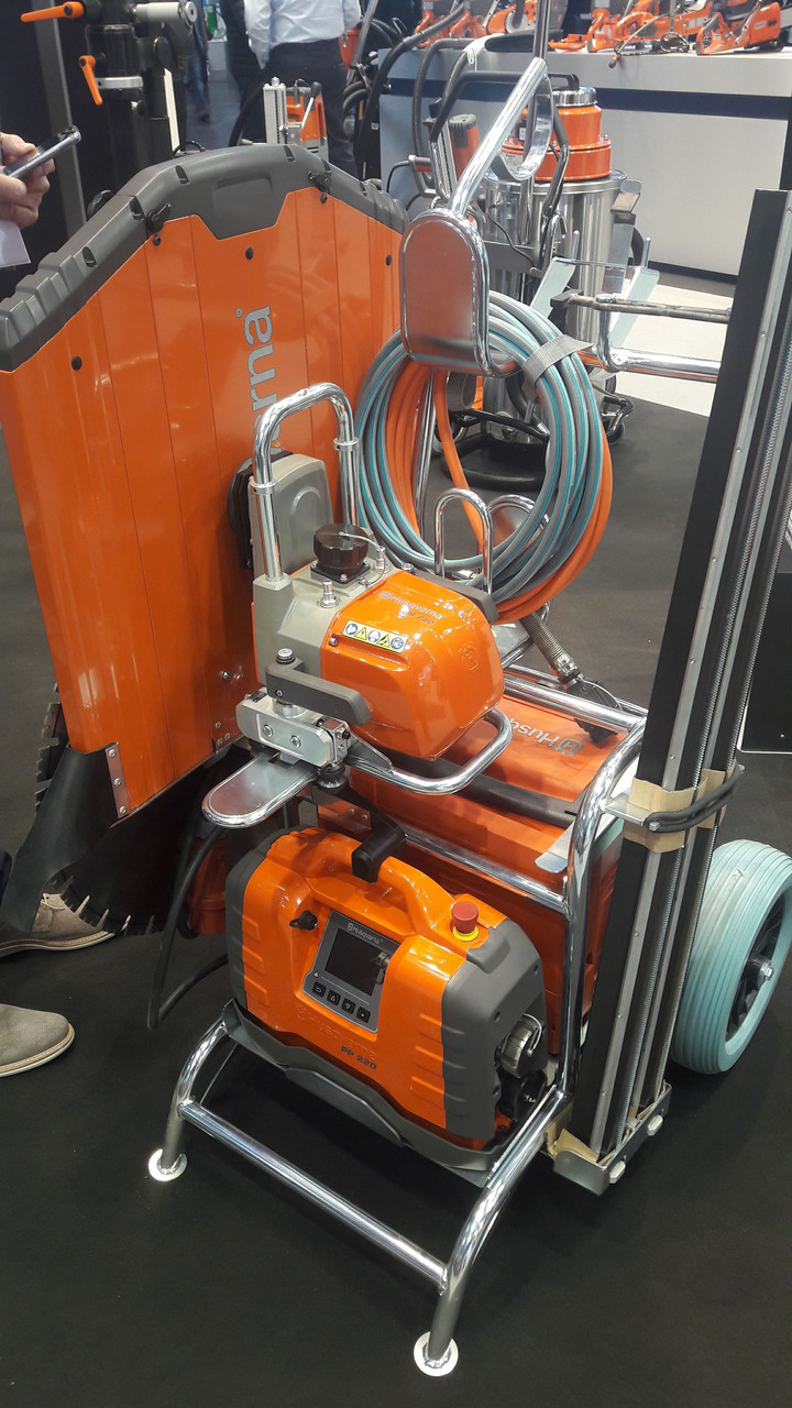 Стінорізна електрична пила Husqvarna WS 220 (глибина різу 39 см), фото 1