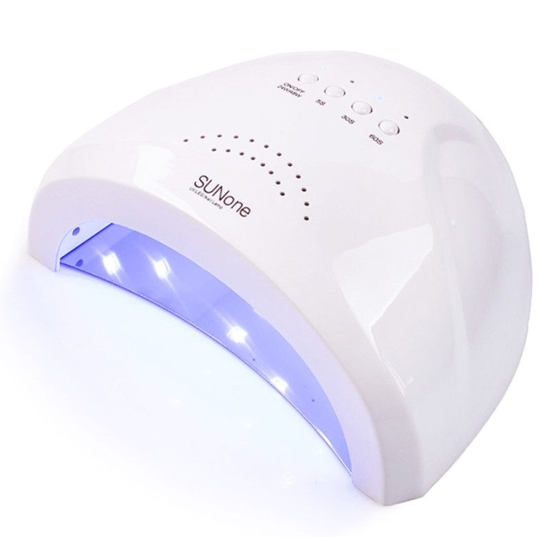 Лампа для манікюру SUNone, 48 Вт., біла, фото 1