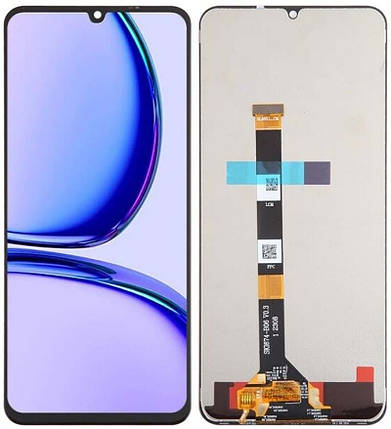 Дисплей + сенсор для Realme C53 RMX3760 Black, фото 1