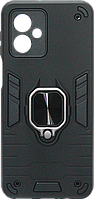 Накладка Motorola G54 5G black Magnetic Armor Ring Honor