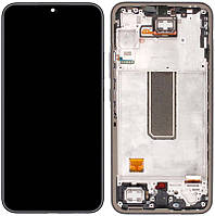 Дисплей + сенсор с передней панелью для Samsung Galaxy A34 5G A346 Black Incell