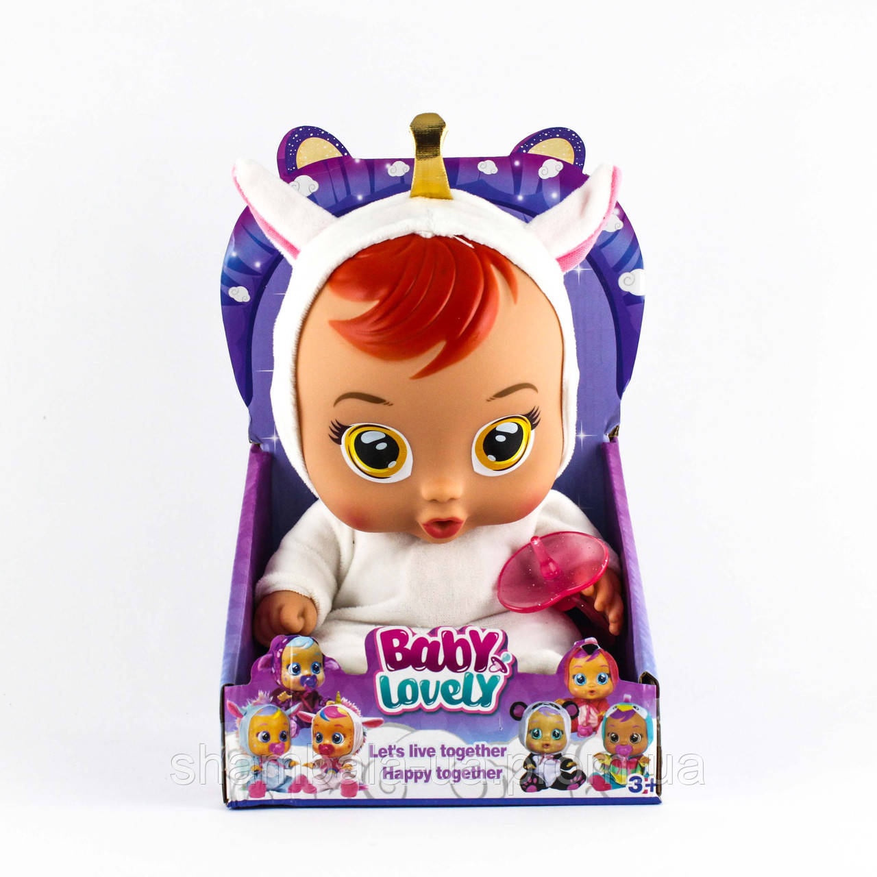 Пупс Magic Tears "Baby doll  brindle" в пижаме (067070)