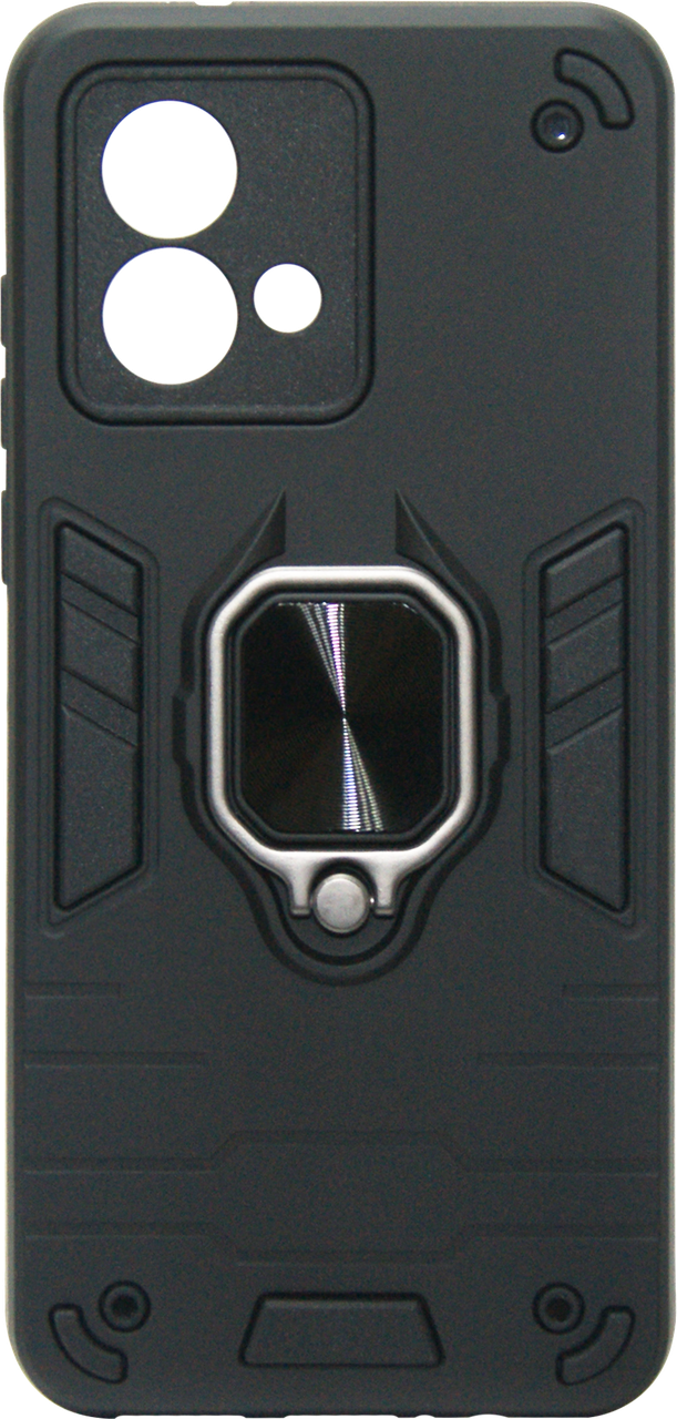 Накладка Motorola G84 5G Чорний Magnetic Armor Ring Honor