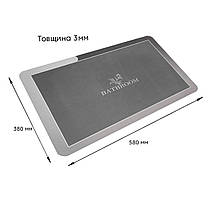 Вологопоглинаючий килимок сірий "Bathroom" 38*58CM*3MM (D) SW-00001563, фото 4