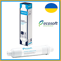 Постізфільтр для системи зворотного осмосу Ecosoft Вугільний фільтр ecosoft Пості фільтрації