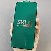 Защитное стекло для Apple iPhone 12 Pro Max sklo 5D на экран стекло на телефон айфон 12 про макс черное j5r