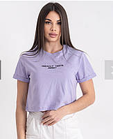Топ-футболка женская с принтом