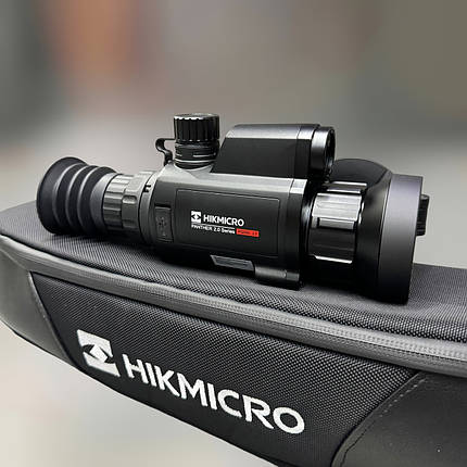 Тепловізійний приціл HikMicro Panther LRF PQ50L 2.0, 640×512, 50 Гц, 50 мм, NETD<20 мК, OLED 1024×768, лазерний далекомір, фото 1