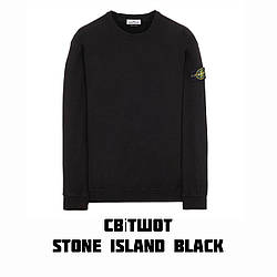 СВІТШОТ STONE ISLAND BLACK