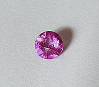 Сапфир Розовый LAB.Огранка Круглая. Диаметр 5,9 мм