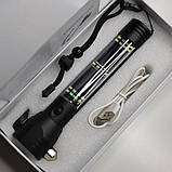 🧡Ліхтарик Багатофункціональний + Power Bank 2000 mAh із сигнальним світлом, фото 3