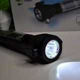 🧡Ліхтарик Багатофункціональний + Power Bank 2000 mAh із сигнальним світлом, фото 4