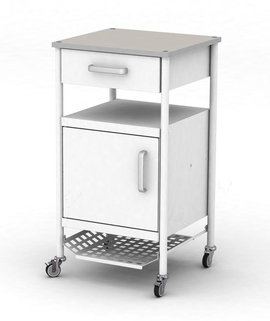 Тумба медична пересувна ТП2.110 для палат, процедурних та лікарських кабінетів від Амед, (00004539), фото 1