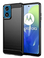 TPU чехол Urban для Motorola Moto G04 черный