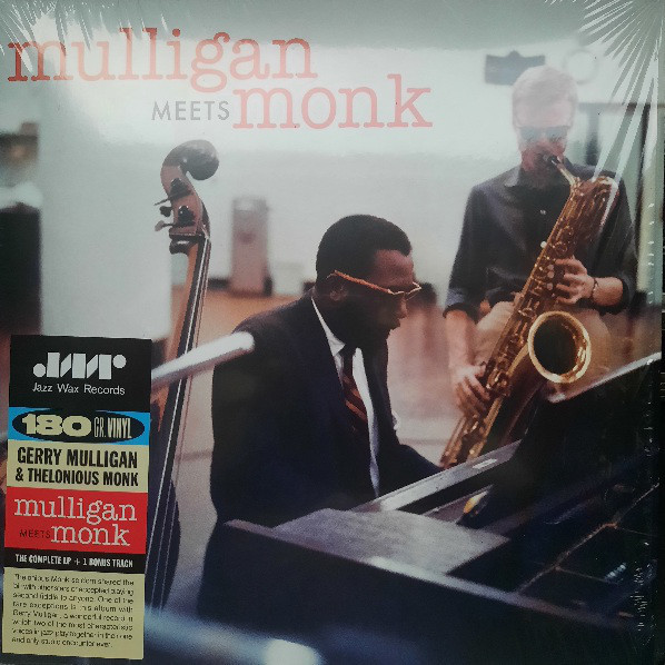 Thelonious Monk And Gerry Mulligan — Mulligan Meets Monk 1957/2017 Jazz Wax/EU Mint Вінілова пластинка