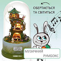 Румбокс музичний Будинок під куполом Лісова фантазія DIY Cute Room B-027 Music World