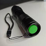 💚Ліхтарик ручний акумуляторний водонепроникний 13см, фото 6