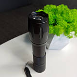 💚Ліхтарик ручний акумуляторний водонепроникний 13см, фото 2