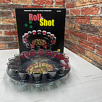 Алкогольная игра рулетка для вечеринки Roll The Shot