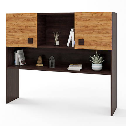 Надбудова для столу Еверест Соната венге темний + дуб крафт золотий (DTM-2155), фото 1