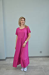 Жіноча сукня, Короткий рукав, Різні кольори (Розміри: M, L, XL)