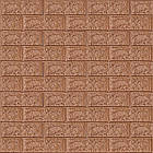 3D панель самоклеюча 700х770х5мм цегла Коричневий (020-5) SW-00000237