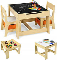 Дитячий стіл з 2 стільцями Virgo X28