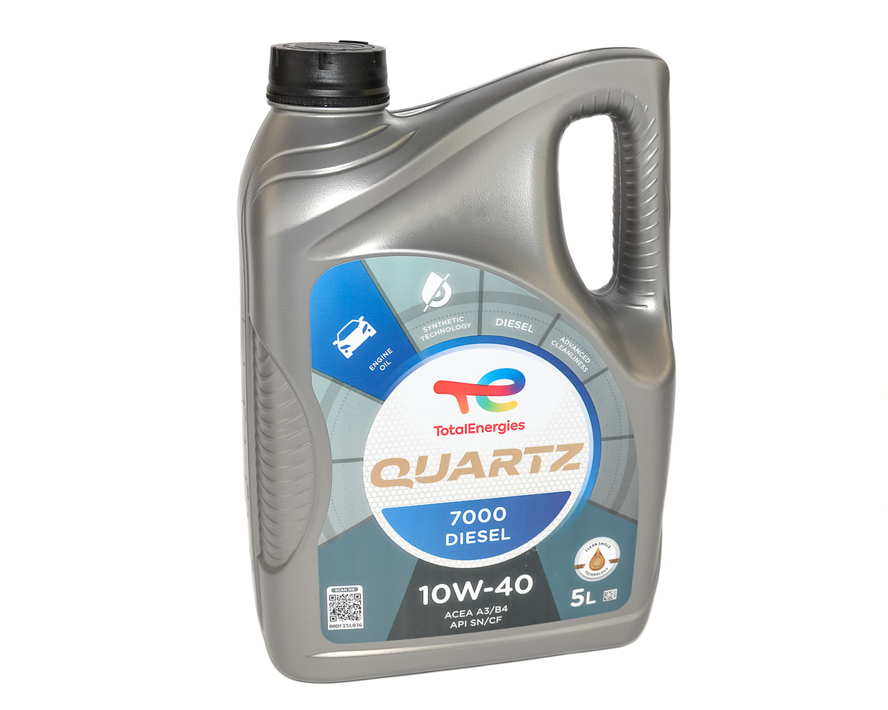 Моторна олива Total QUARTZ D 7000 10W40 (SN), 5 л. - ACEA A3/B4 API SN/CF, фото 1
