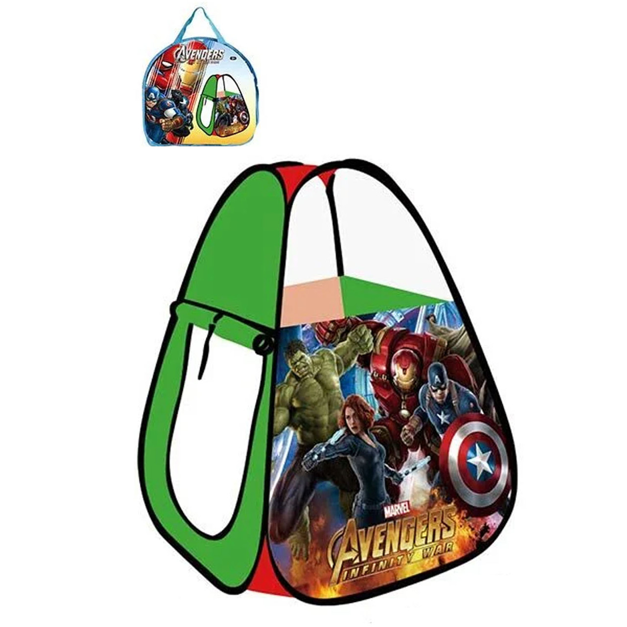 Дитячий ігровий намет Месники Avengers Marvel (70х70х90 см, в сумці) 606-104 D