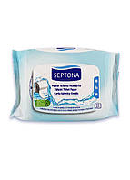 Влажная туалетная бумага Septona Speed Clean 60 шт PM, код: 8149887