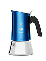 Гейзерная кофеварка Bialetti 4 чашек New Venus Induction (170 мл) Голубая