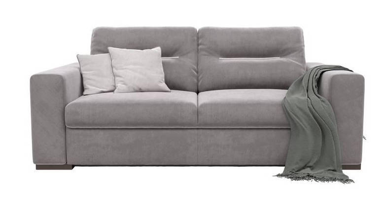 Двомісний диван Andro Ismart Cool Grey 206х105 см Сірий 206PCG, фото 1