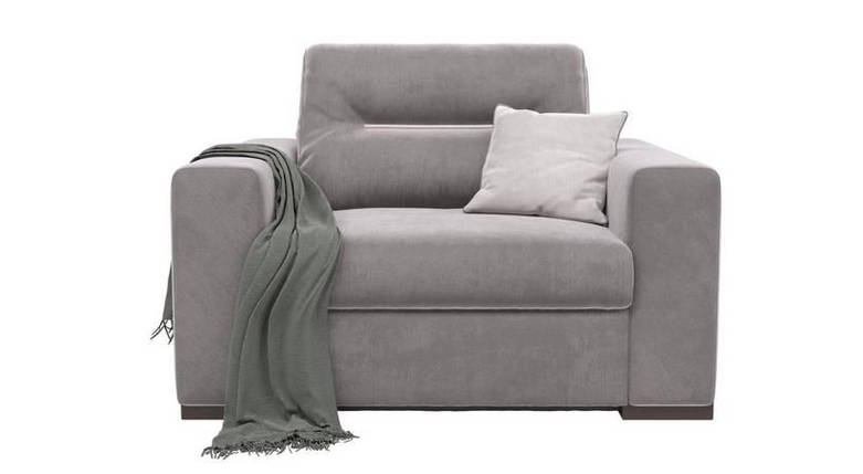 Крісло-ліжко Andro Ismart Cool Grey 131х105 см Сірий 131PCG, фото 1