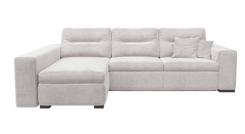 Кутовий лівосторонній диван Andro Ismart Bone 289х190 см Слонова кістка 286PBL, фото 1