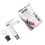 Змішувач для умивальника SLAT SLT-A001W, фото 2