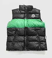 Жилетка MONCLER( Туреччина) чорна 114 (5-6р)