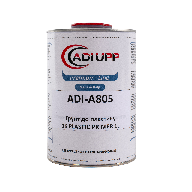 ADI UPP Автомобильный грунт к пластику 1K PLASTIC PRIMER ADI-A805 1л / Made in Italy - фото 1 - id-p1742226034