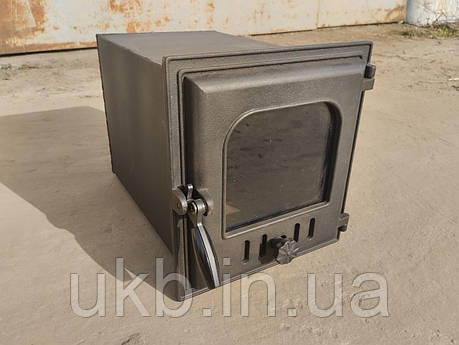 Духовка для печі з термосклом 340*310мм (3мм), фото 1