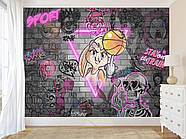 Самоклеюча плівка Oracal з малюнком "Барвисте графіті" для декорування будинку, фото 5