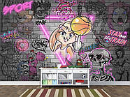 Самоклеюча плівка Oracal з малюнком "Барвисте графіті" для декорування будинку, фото 8