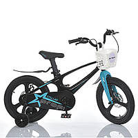 Велосипед детский двухколесный магниевая рама Profi MB 161020 16" рост 100-120 см возраст 4 до 7 лет Черный