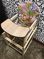 Стільчик для годування Наталка, Стільчик трансформер для годування дерев'яний
